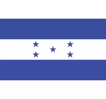 Honduras flagga klistermärke - Tenstickers