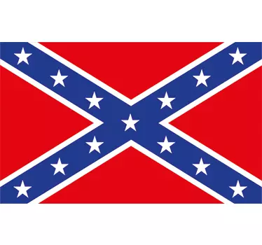 Konfedererade flagga dekaler - Tenstickers