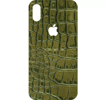 Krokodil konsistens iphone klistermärke - Tenstickers