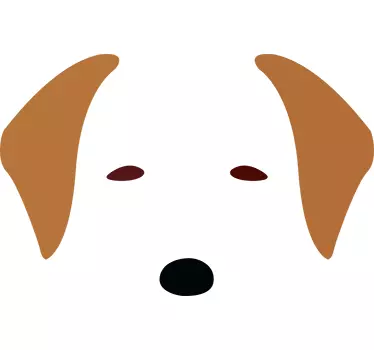 Labrador väggklistermärke - Tenstickers