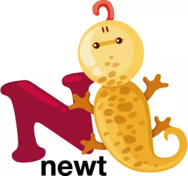 "n" -brev och en ny hemmabrevsklistermärke - Tenstickers