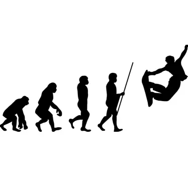 Snowboard bil klistermärke - Tenstickers