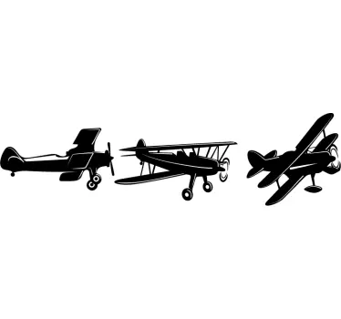 Spitfires väggdekor - Tenstickers