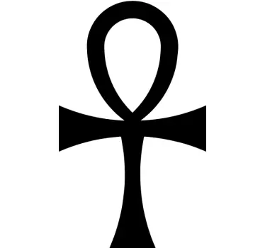 Symbol egypten cross ansée vardagsrum väggdekoration - Tenstickers