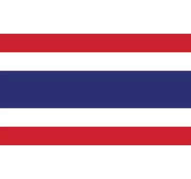 Thailand flagga klistermärke - Tenstickers