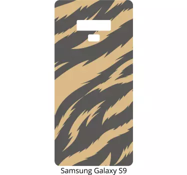 Tiger hud dekoration telefon klistermärke - Tenstickers