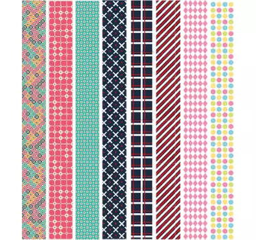 Washi tejp vägg klistermärke - Tenstickers