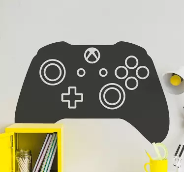 2d-kontroller mockup playstation dekal - Tenstickers