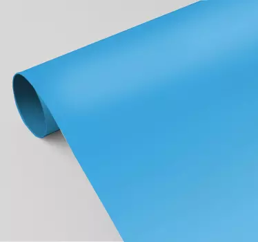 Blå enkel vinyl klistermärke - Tenstickers
