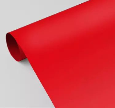 Röd vanlig vinyl klistermärke - Tenstickers