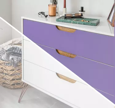 Självhäftande vinylplast - valfri färg - Tenstickers