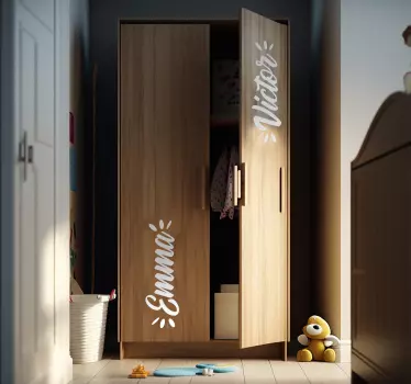 Vardagsrum möbler dekal - Tenstickers