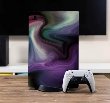 Ps4 nebula färger playstation 4 klistermärken - Tenstickers