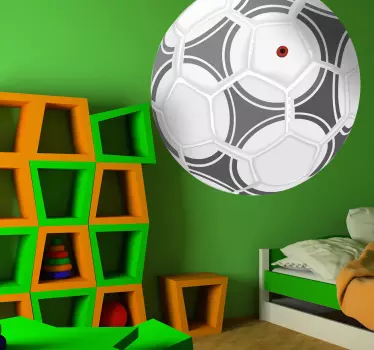 Adidas fotboll klistermärke - Tenstickers