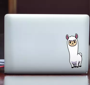 Alpaca klistermärke laptop klistermärken - Tenstickers