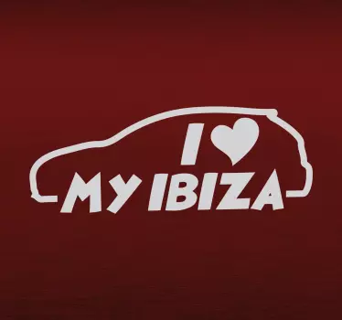 Anpassningsbar text bil dekal - Tenstickers