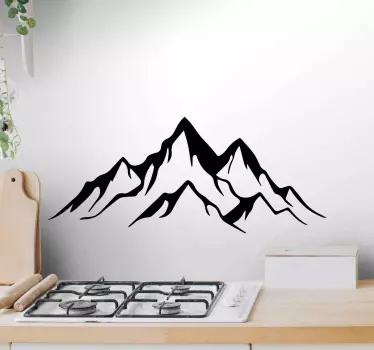 Berg och landskap natur klistermärken - Tenstickers