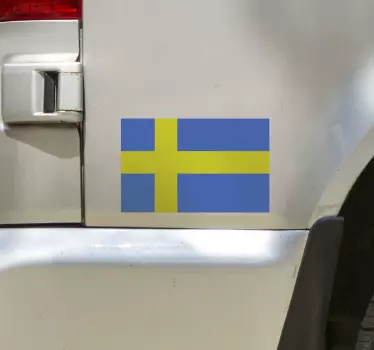 Bil flagga bil dekal - Tenstickers