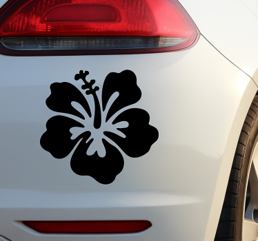 Bildekaler exotisk öflower - Tenstickers