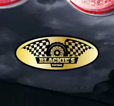 Blackies motorcykel klistermärken för vintage design - Tenstickers