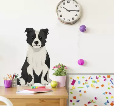 Collie klistermärke husdjur dekaler - Tenstickers