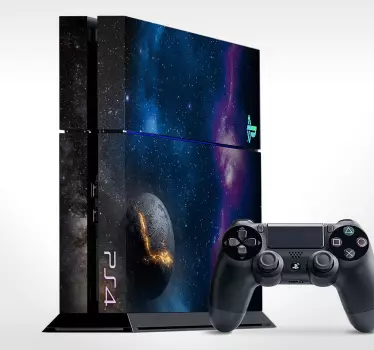 Cosmos galaxy playstation 4 skin - Tenstickers