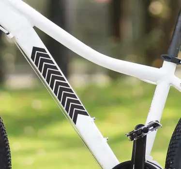Cykel pilar cykel dekal - Tenstickers
