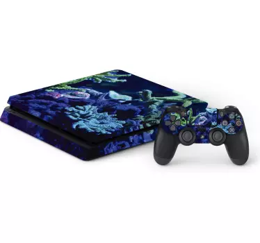 Djupt hav ps4 klistermärke - Tenstickers