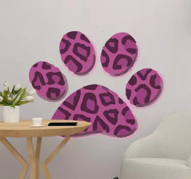 Djur tryck tass husdjur dekaler - Tenstickers