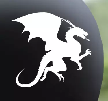 Drake hjälm dekal motorcykel - Tenstickers