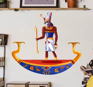 Egyptiska gud horus religion klistermärken - Tenstickers