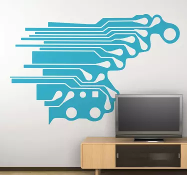 Elektroniskt klistermärke - Tenstickers