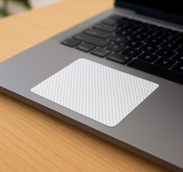 Enfärgad med prickar Touchpad klistermärke - Tenstickers