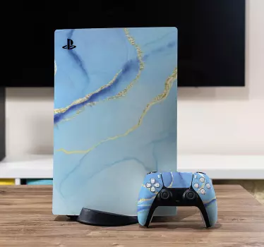 Flera färger bläck playstation 5 dekal - Tenstickers