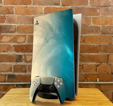 Fluid texture skin ps5 klistermärke - Tenstickers