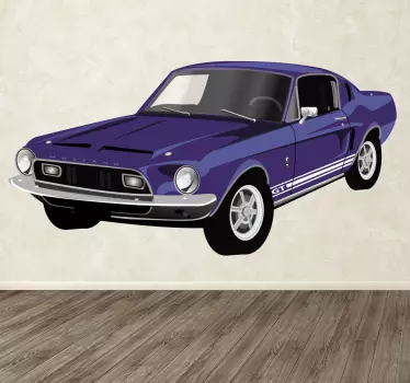 Ford mustang dekorativa klistermärke - Tenstickers