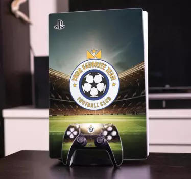 Fotbollsarena klistermärken fotboll - Tenstickers