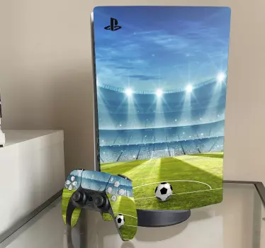 Fotbollsstadion playstation 5 klistermärken - Tenstickers