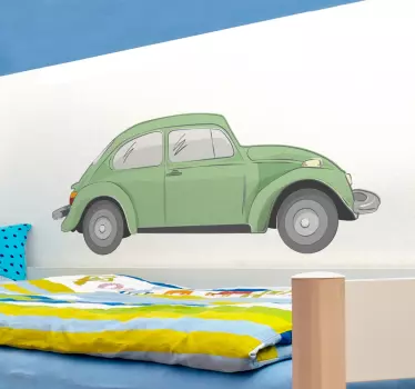 Grön dekorativ klistermärke - Tenstickers