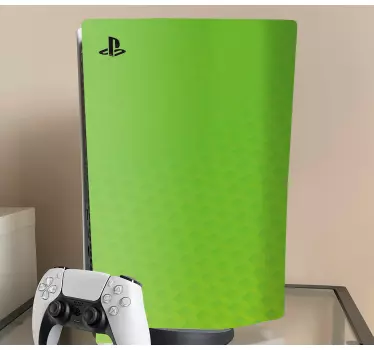 Grön kol playstation 5 dekal; - Tenstickers