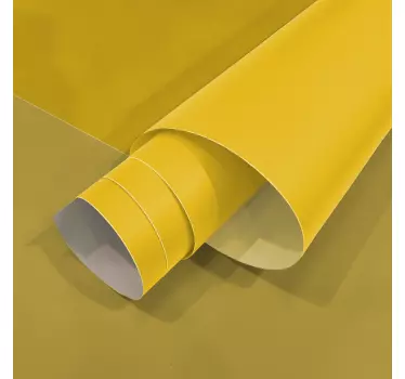 Självhäftande vinylplast - gul - Tenstickers