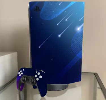 Hastighetsljus och spotlights playstation 5 klistermärke - Tenstickers