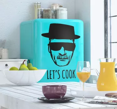 Heisenberg låt oss laga tv-serie väggdekaler - Tenstickers