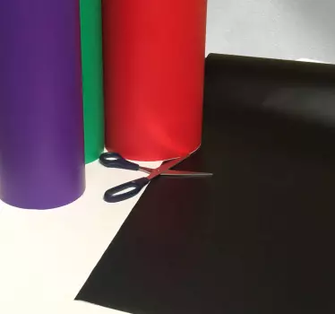 Självhäftande vinylplast - valfri färg - Tenstickers
