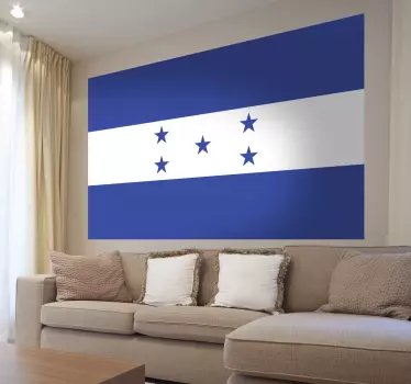 Honduras flagga klistermärke - Tenstickers