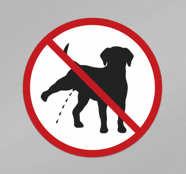Hund kissar Väggklistermärken djur - Tenstickers