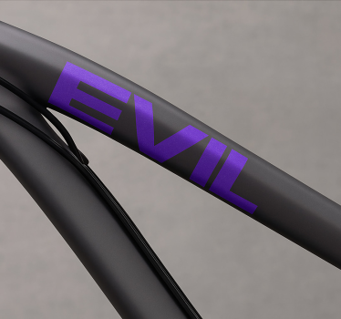 Interstellar trail grafik klistermärken till cykel - Tenstickers