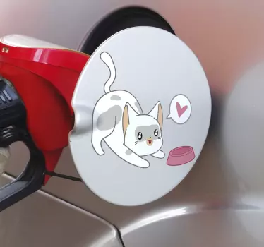 Katt tank bil dekal - Tenstickers