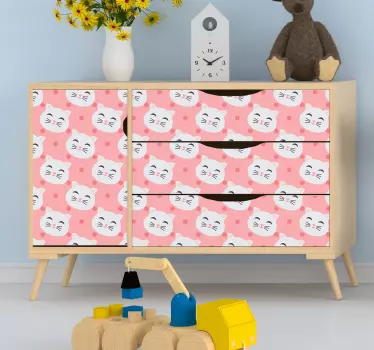 Katter står inför vinylplåt - Tenstickers