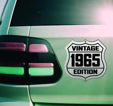 Klassiska retro vintage motorcykel klistermärken - Tenstickers